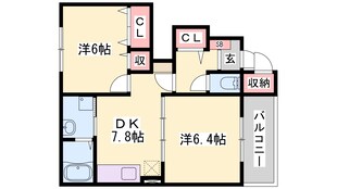 ポラリスⅢの物件間取画像